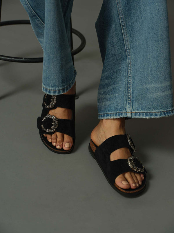 Antonia Rhinestone Sandals