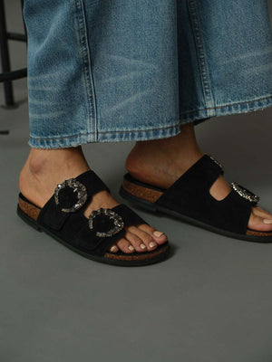 Antonia Rhinestone Sandals