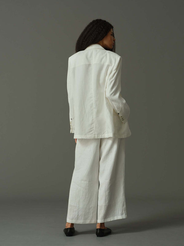 十字刺繡西裝外套