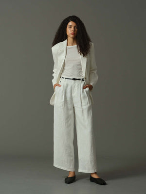 十字刺繡西裝外套