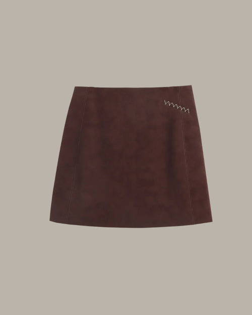 Suede Skirt