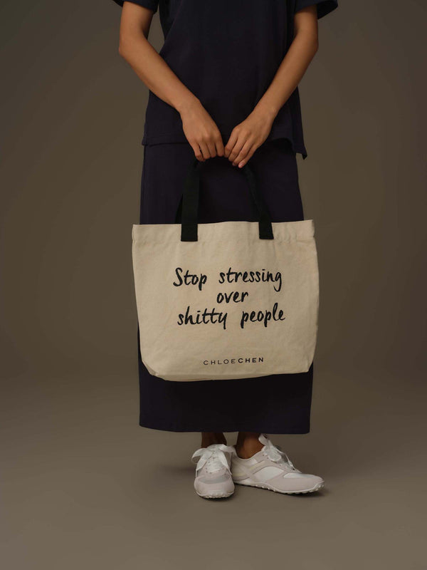 STOP Canvas Tote Bag (New)