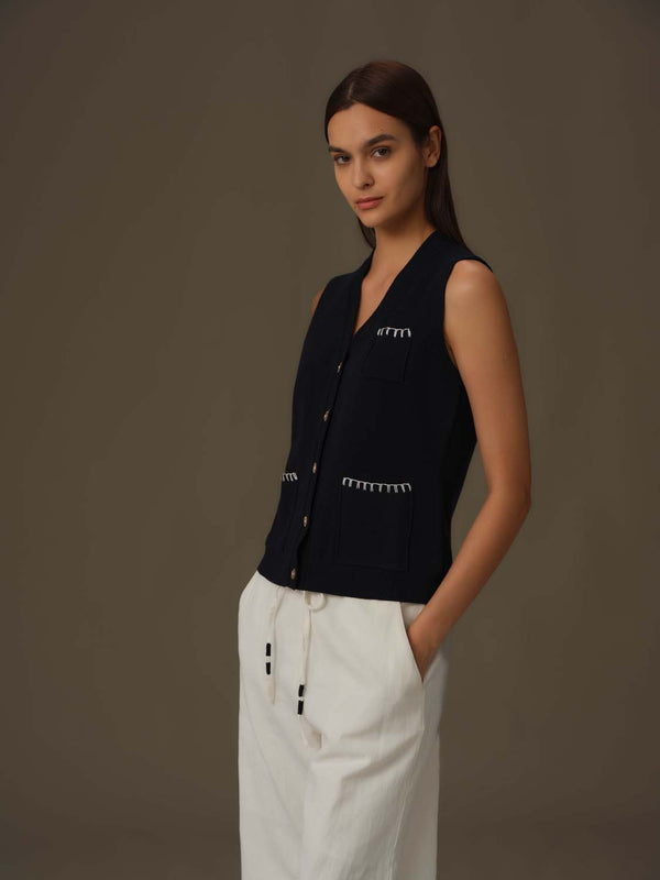 Drawstring Relaxed Pants