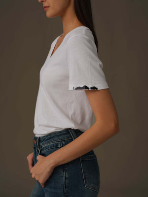 Stitch Detailed Tee