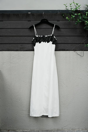 Lace-Trim Slip Dress