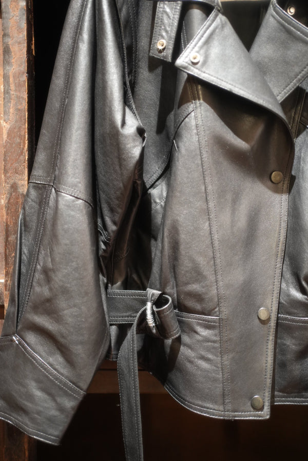 羊皮摩托車夾克