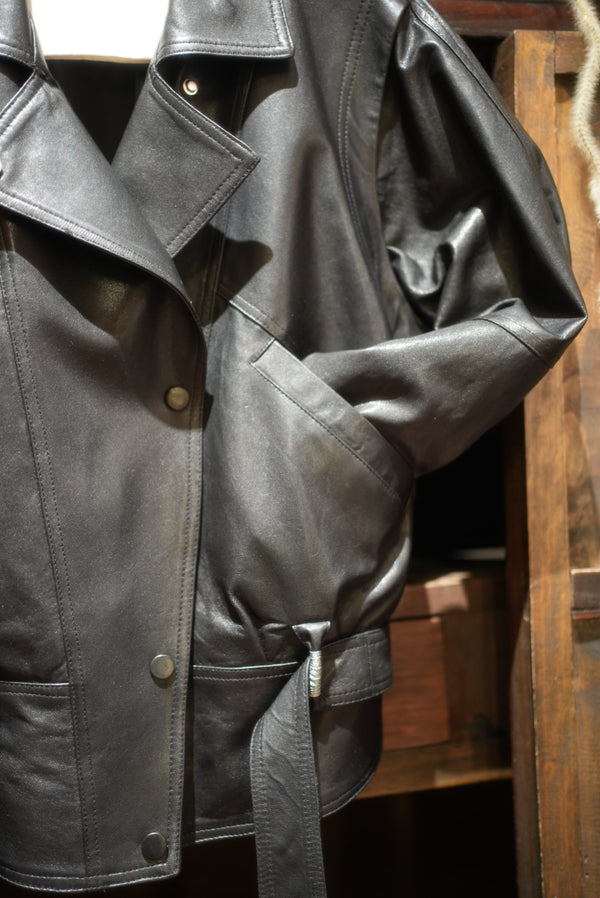 羊皮摩托車夾克