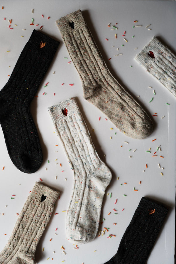 Heart Polka Dot Socks