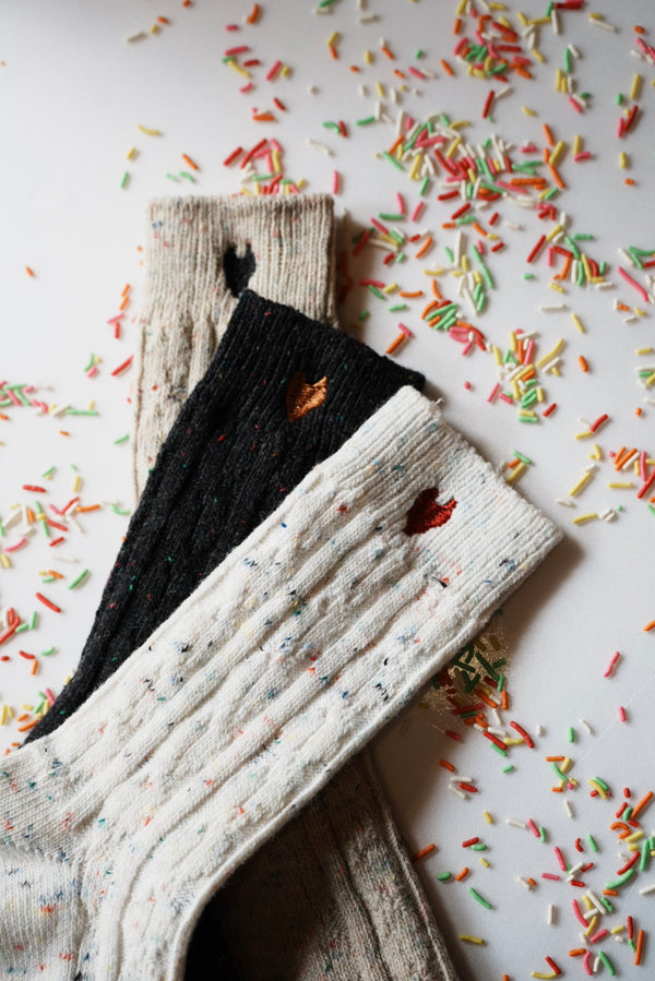 Heart Polka Dot Socks