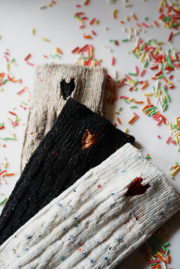 Heart Polka Dot Socks