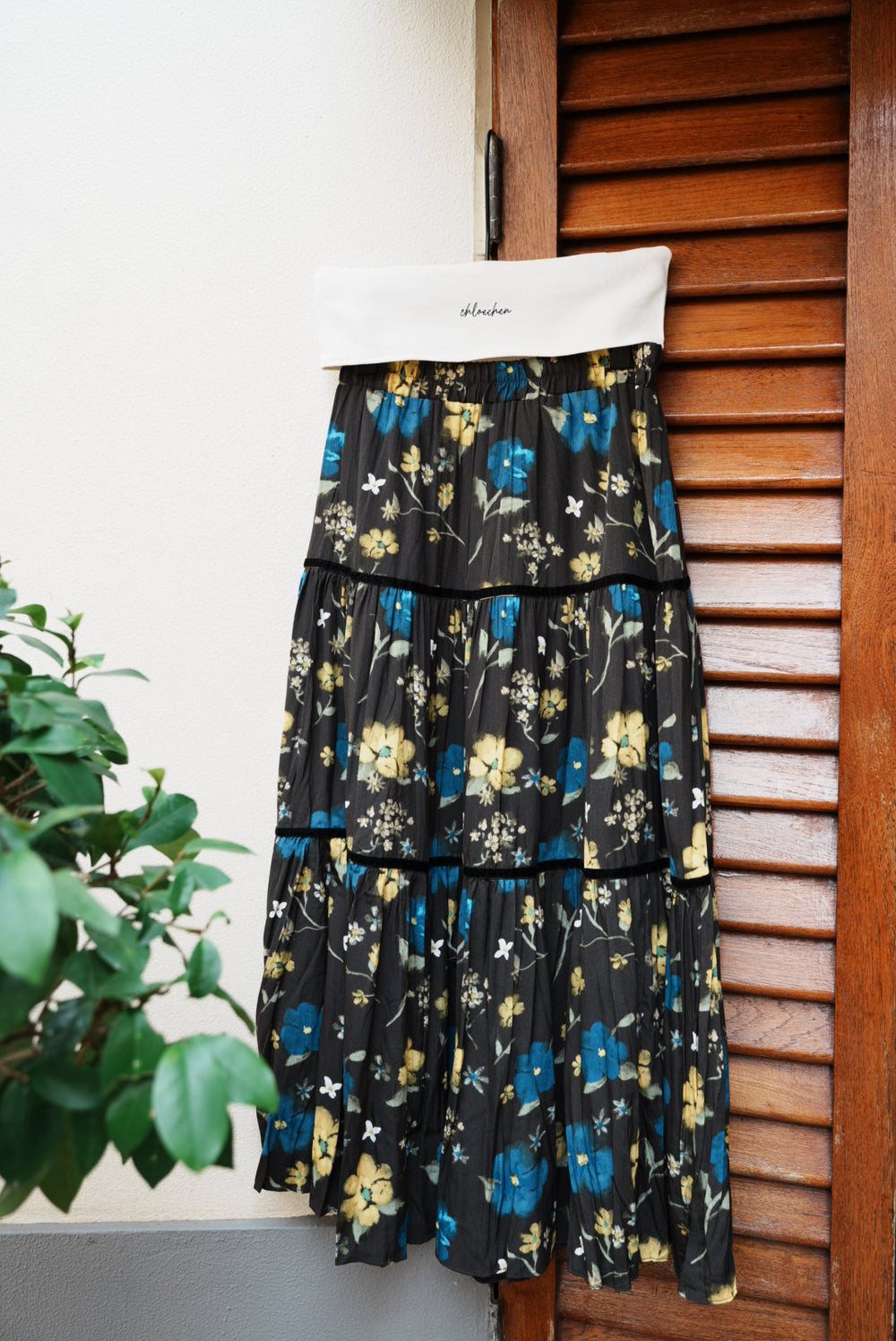 Floral Print Skirt