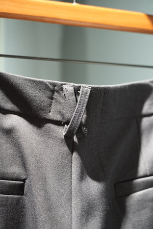 高腰寬腿修身長褲