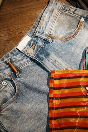 Decorative Stitch Jeans