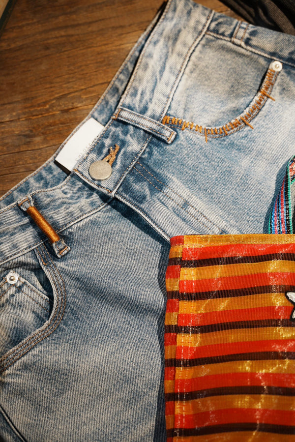 Decorative Stitch Jeans