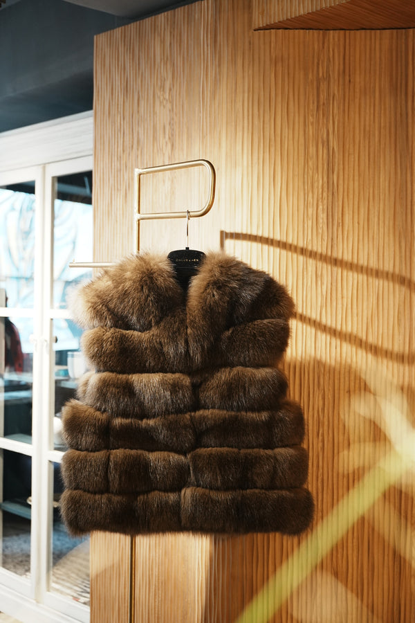 Fox Fur Gilet