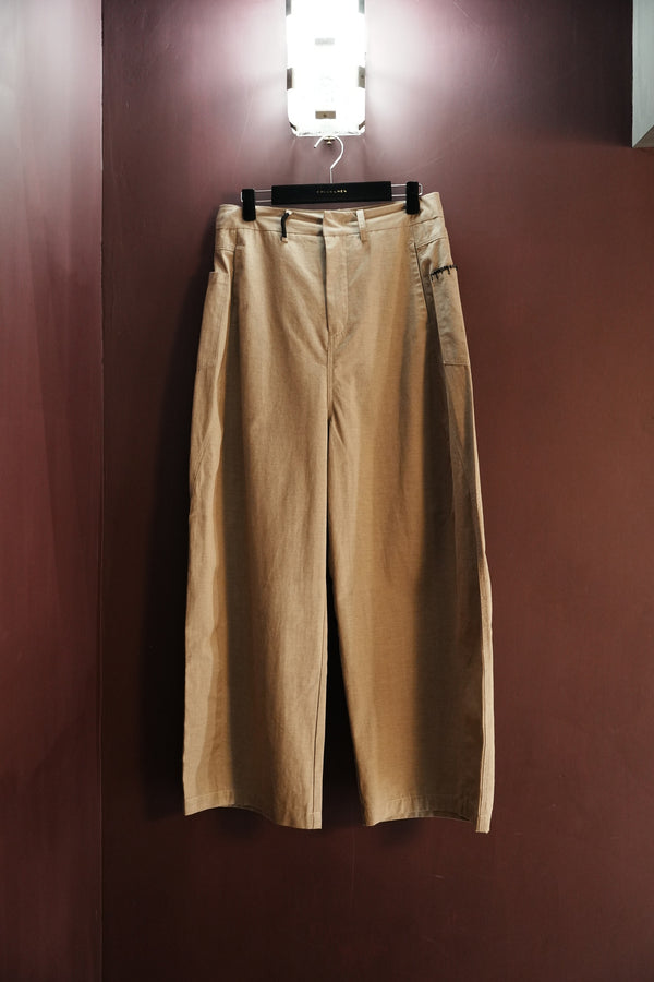 Hand-Stitched Barrel Pants