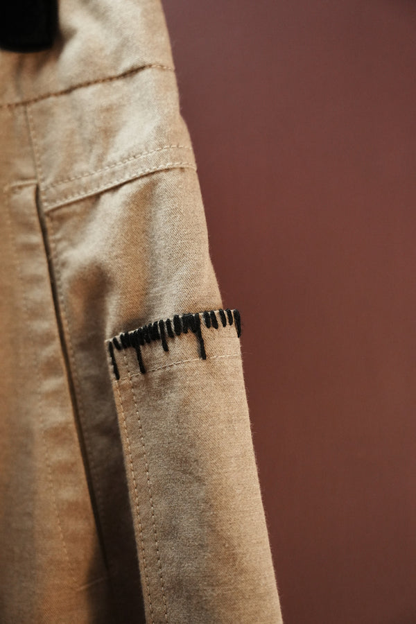 Hand-Stitched Barrel Pants