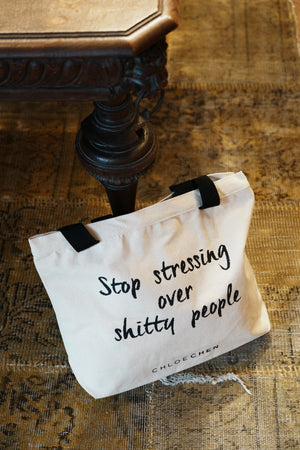 STOP Canvas Tote Bag (New)