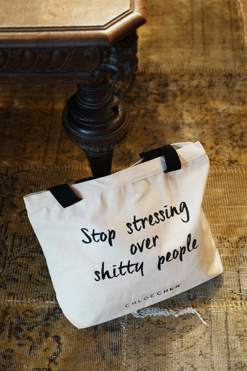 STOP Canvas Tote Bag (New)