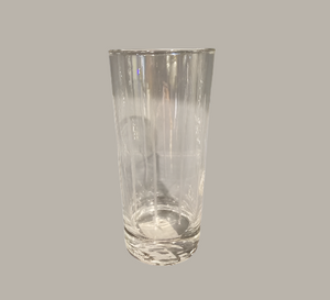 條紋雕花玻璃杯