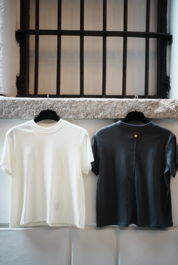 Star Embroidery Short Sleeve Tee