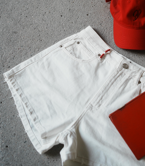 Waistline Embroidered Short