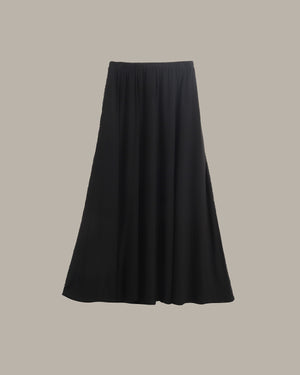 Chain Embroidered Midi Skirt