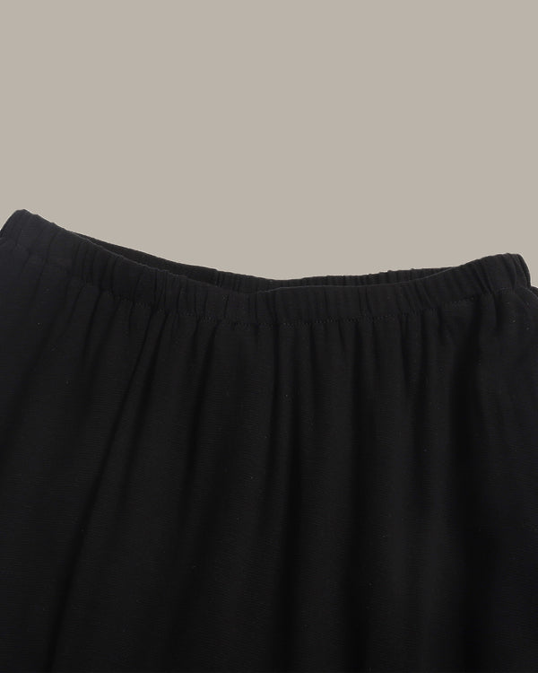 Chain Embroidered Midi Skirt