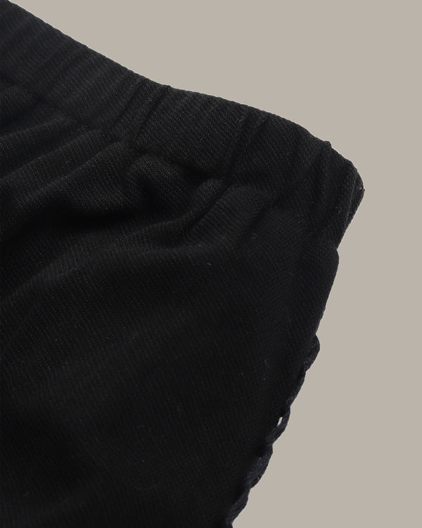 Chain Embroidered Midi Skirt