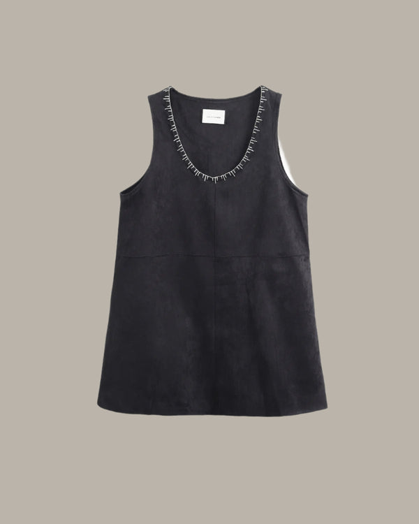 Suede Tank Top
