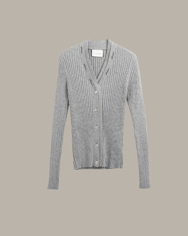Embroidered Cardigan