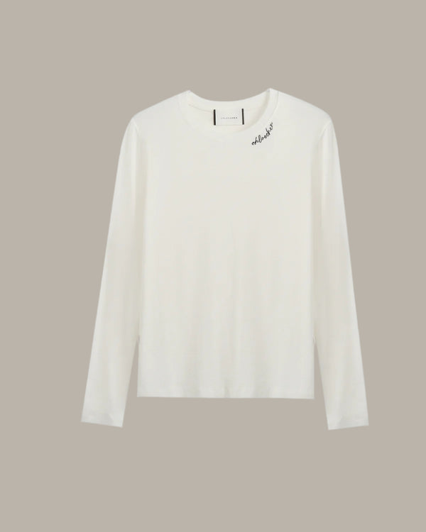 Embroidery Long Sleeve Top