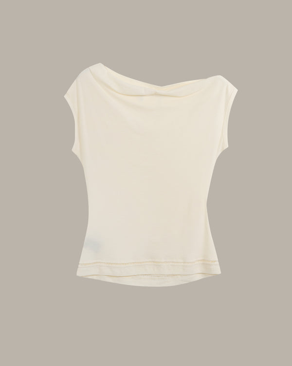 Cut Out Hem Off shoulder top