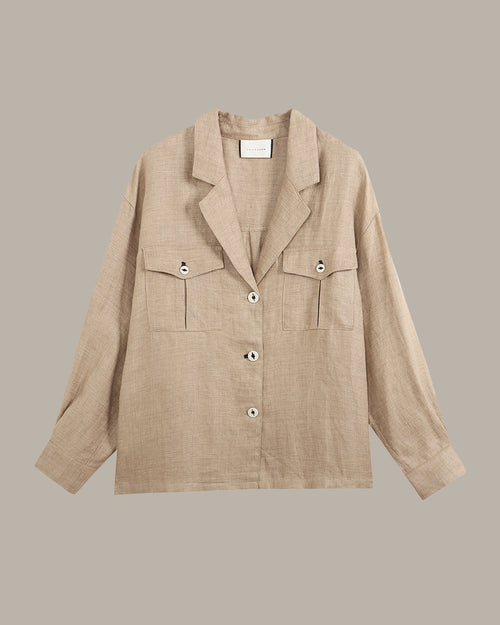 Linen Utility Shirt