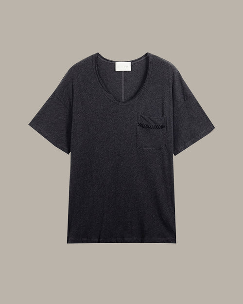 Chest Pocket Crewneck T-shirt