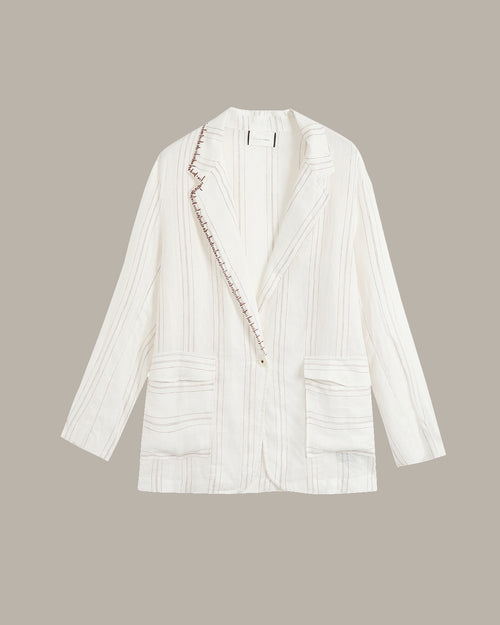 Striped Blazer