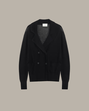 Stitch Detail Blazer Cardigan