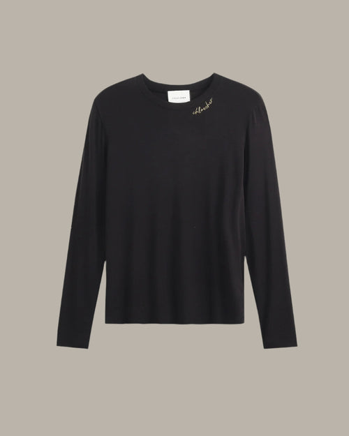 Embroidery Long Sleeve Top