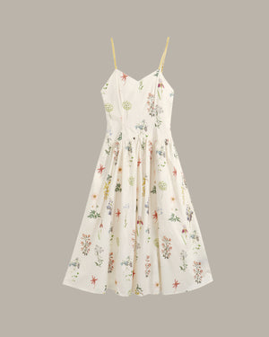 Floral Charm Strap Sundress