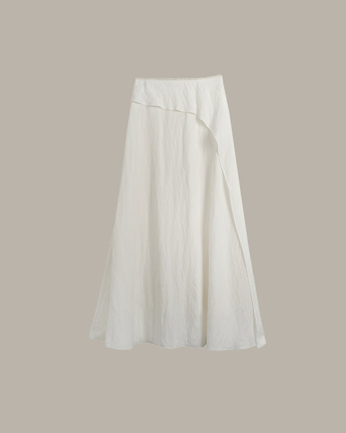 Flowy Detailed Midi Skirt