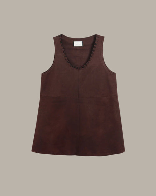 Suede Tank Top