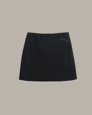 Suede Skirt