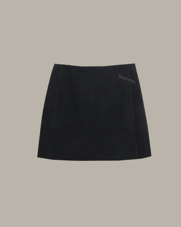 Suede Skirt