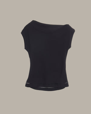 Cut Out Hem Off shoulder top