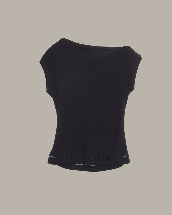 Cut Out Hem Off shoulder top