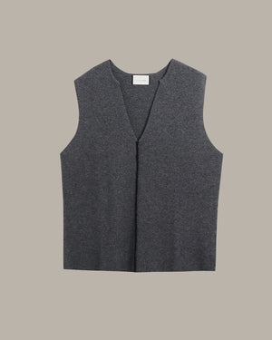 羊绒V领背心