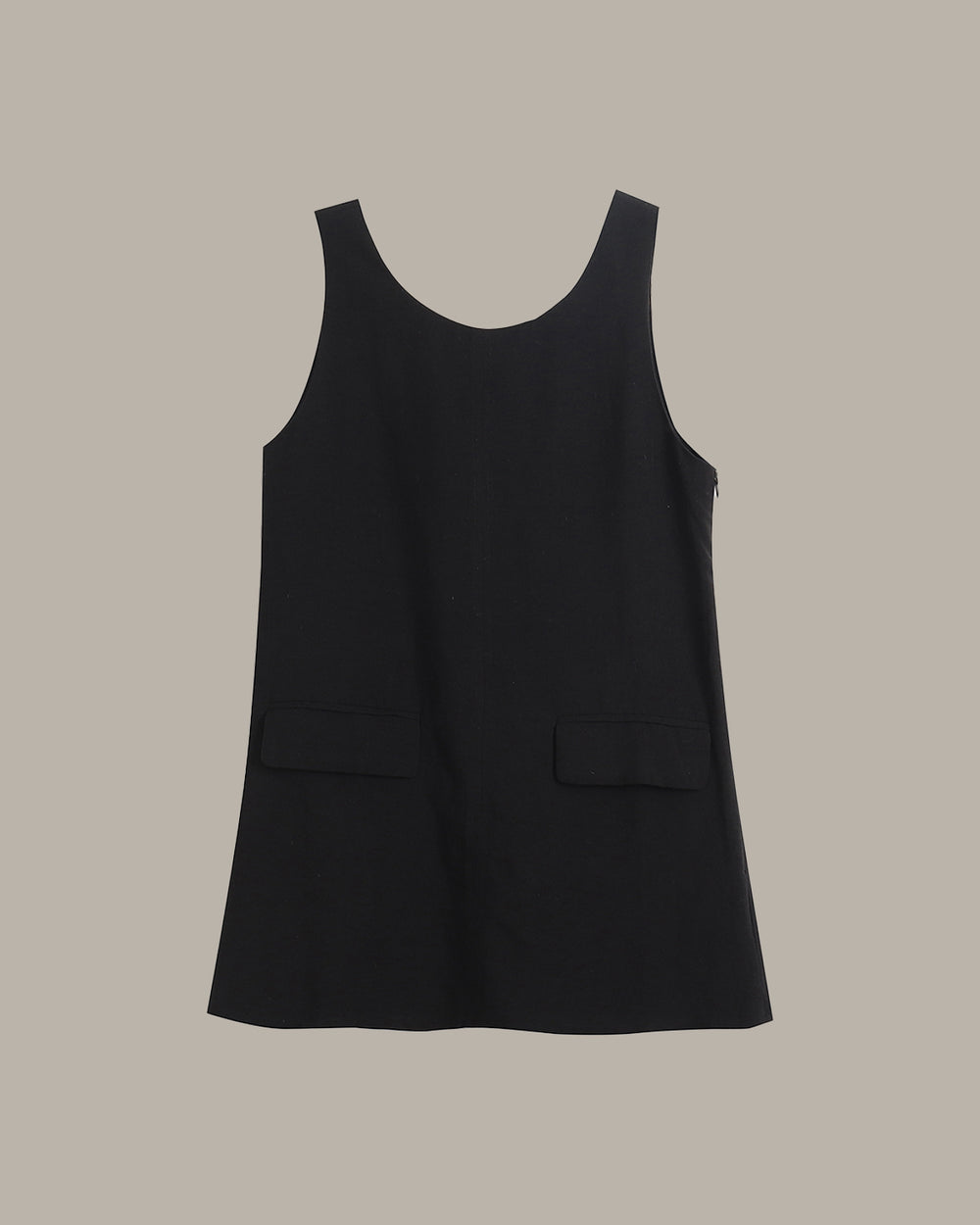 Clean Sleeveless Mini Dress