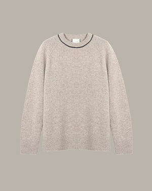 Wool Pullover Knit Top