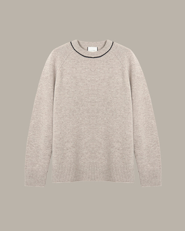 Wool Pullover Knit Top