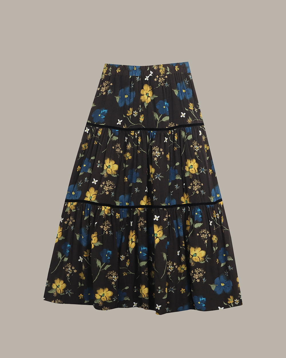 Floral Print Skirt